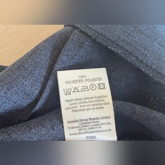 Dorothy Perkins High Waisted, Bluish & Purple Dress Pants, NWOT - Picture 4 of 10